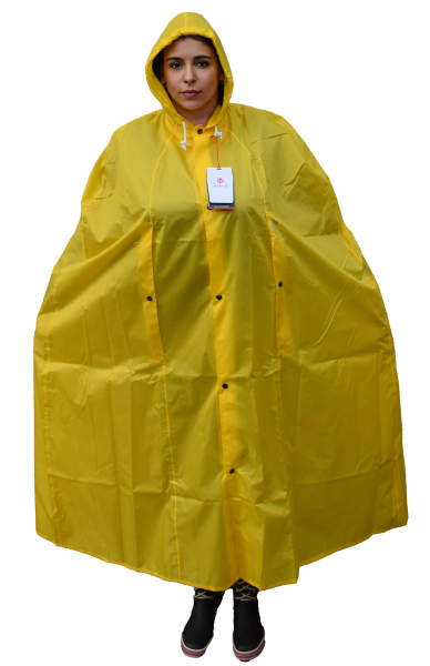 Regencape Wäfo Schwarzwald gelb – Ansicht 7