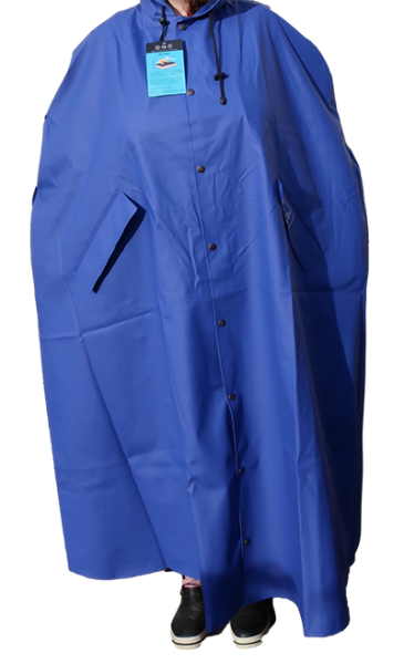 Regencape Mistwetter blau – Ansicht 2