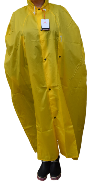Regencape Wäfo Schwarzwald gelb – Ansicht 2